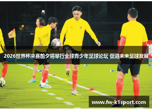 2026世界杯决赛前夕将举行全球青少年足球论坛 促进未来足球发展